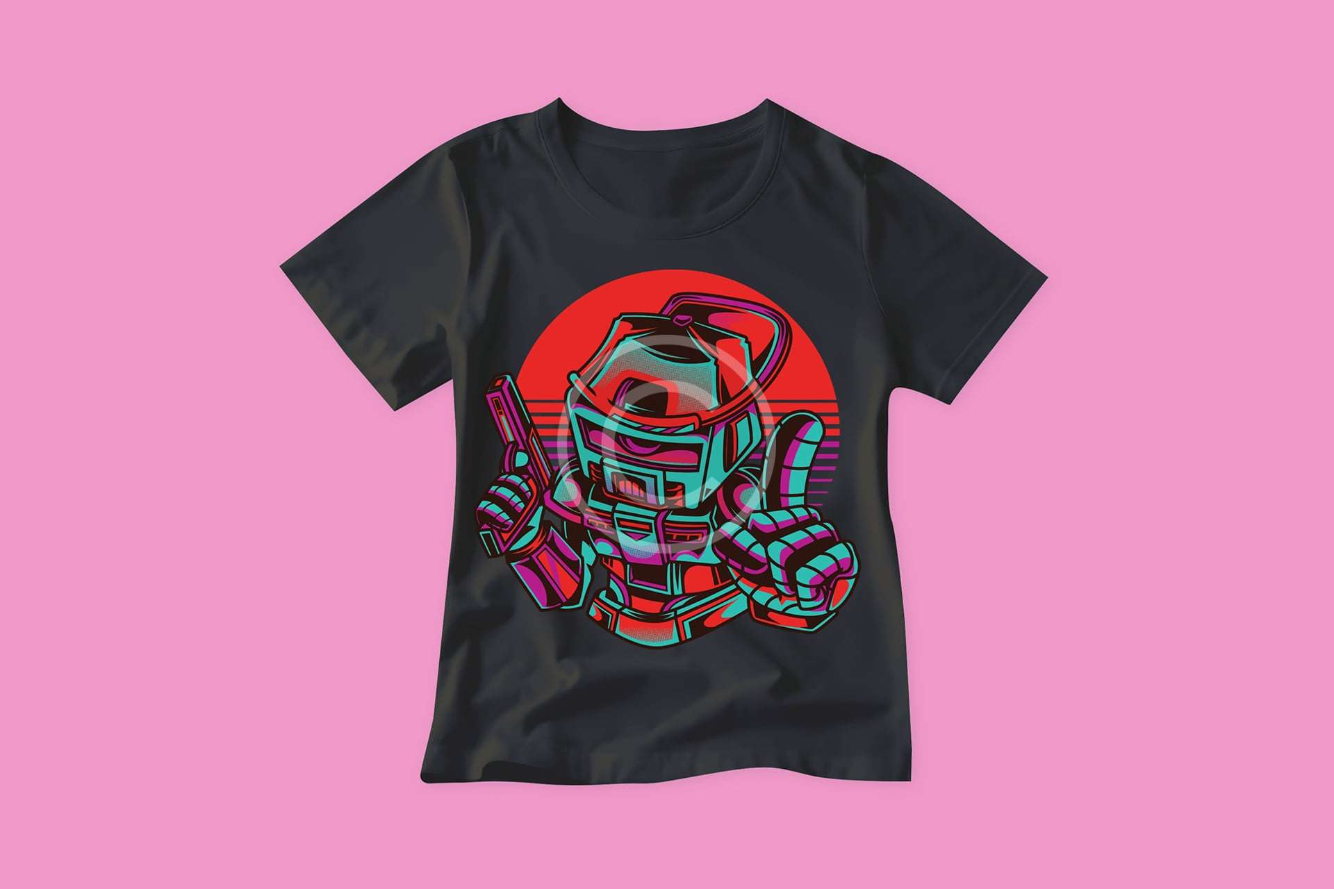 Robot t-shirt